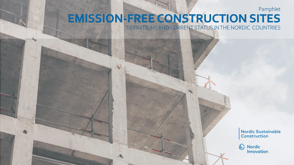 pamphlet emission-free construction sites