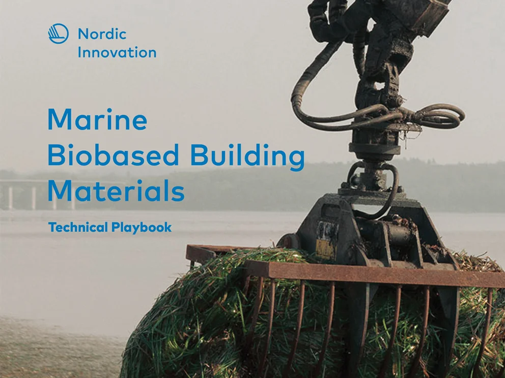 front page: Marine Biobased Building Materials
